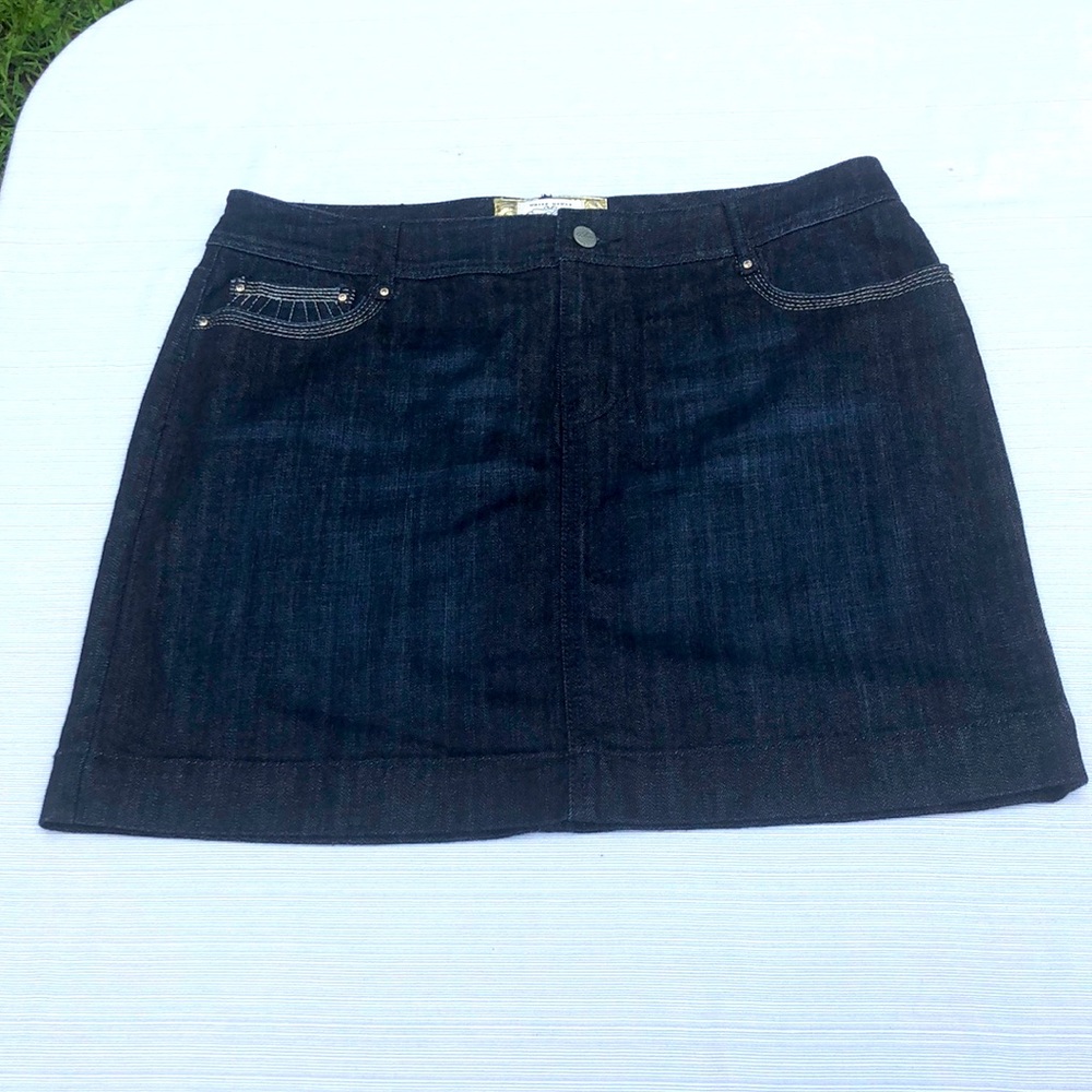 WHBM Jean Skirt